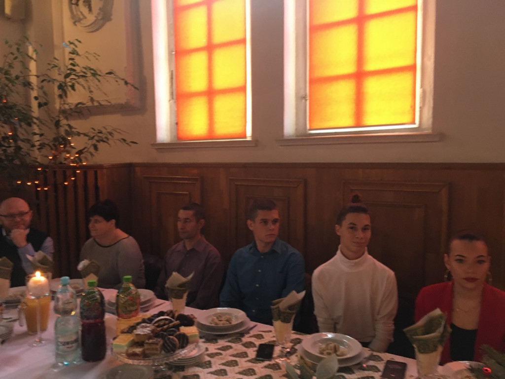 Wigilia Samorządu Uczniowskiego w ZSB w Brzegu