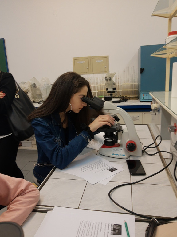 Udział uczniów PSP w Łosiowie w akcji ,,Noc Biologów``.