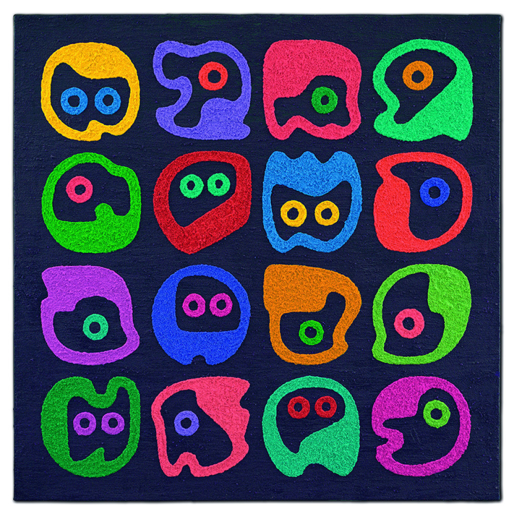 Barwne symbole i zaszyfrowane emocje. Wystawa 