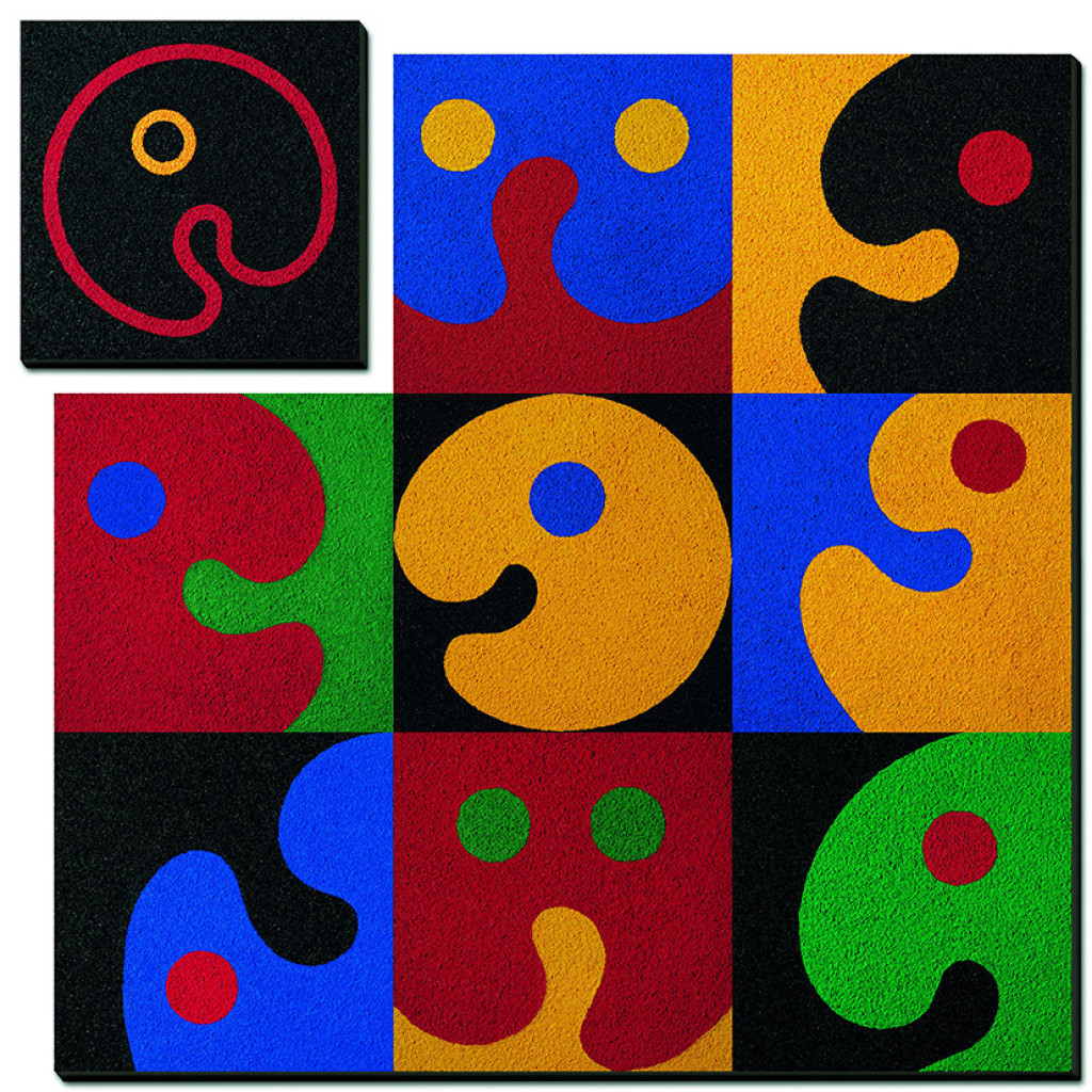 Barwne symbole i zaszyfrowane emocje. Wystawa 