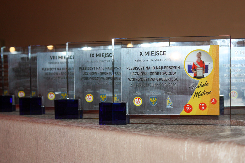 Wyłoniono najlepszych sportowców w województwie i PSP3 w Grodkowie [zdjęcia]