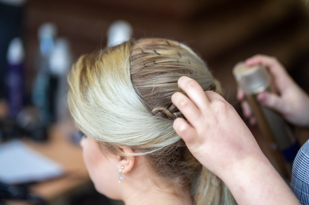 II Olimpiada Fryzjerska w Zespole Szkół Budowlanych [zdjęcia]