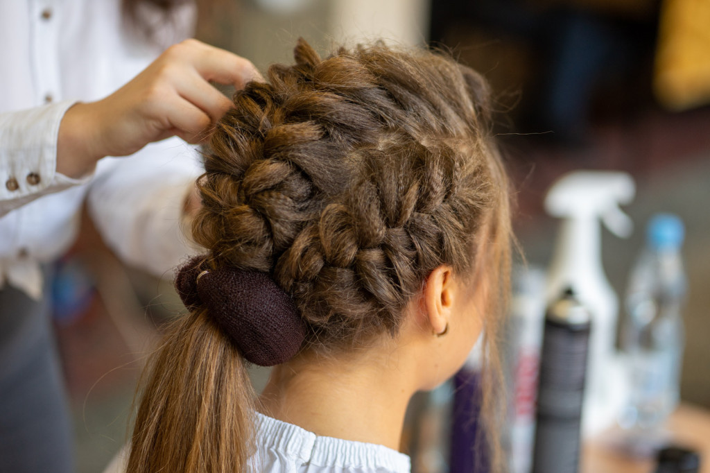 II Olimpiada Fryzjerska w Zespole Szkół Budowlanych [zdjęcia]