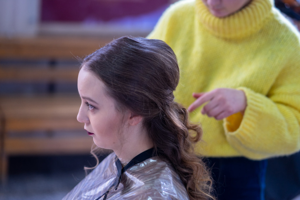 II Olimpiada Fryzjerska w Zespole Szkół Budowlanych [zdjęcia]