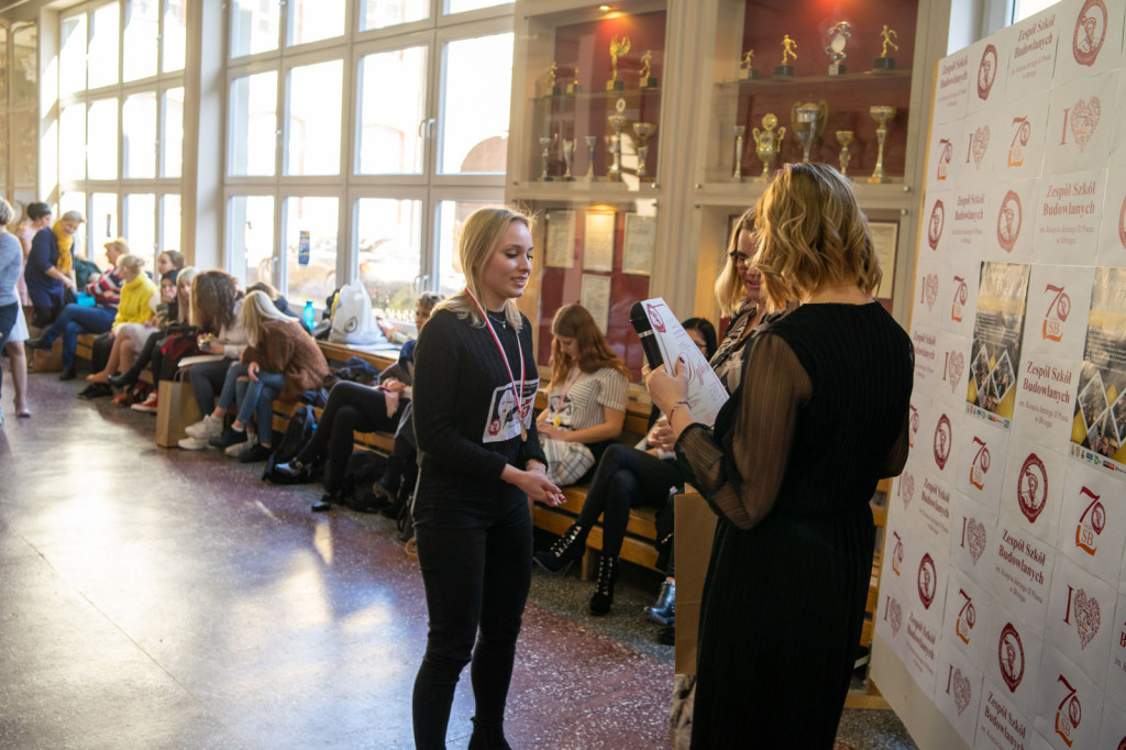 II Olimpiada Fryzjerska w Zespole Szkół Budowlanych [zdjęcia]