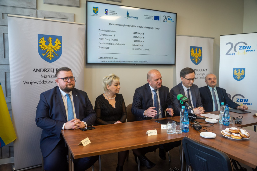 Poprawa bezpieczeństwa mieszkańców na drodze wojewódzkiej 462 w miejscowości Janów.  Niebawem ruszy przebudowa