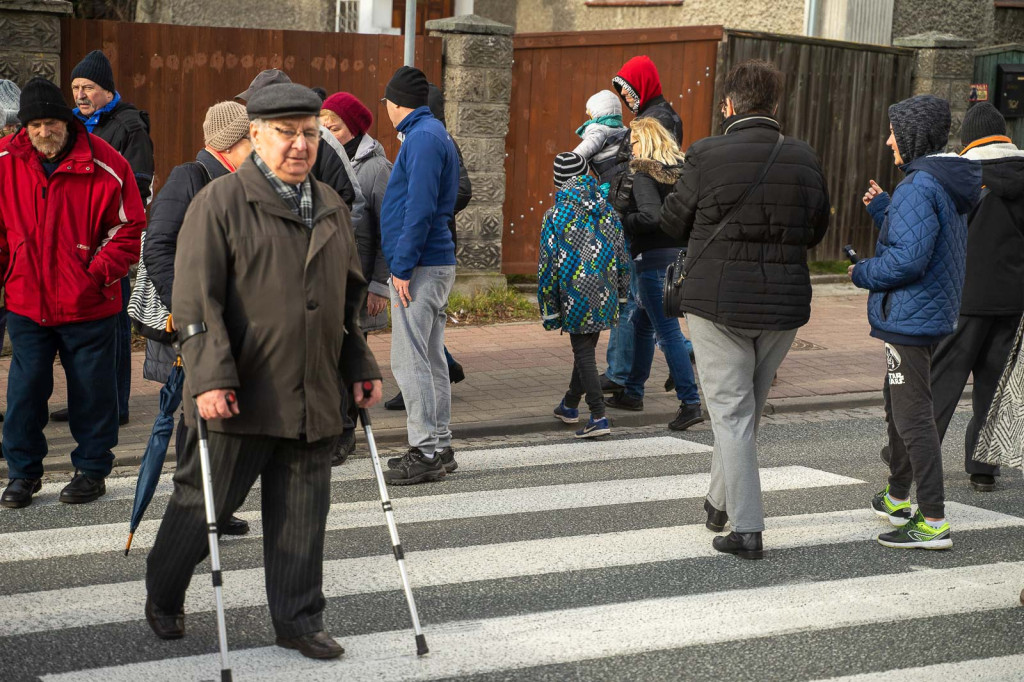 Kolejny protest mieszkańców Lubszy. Bartłomiej, uczeń miejscowej szkoły: 