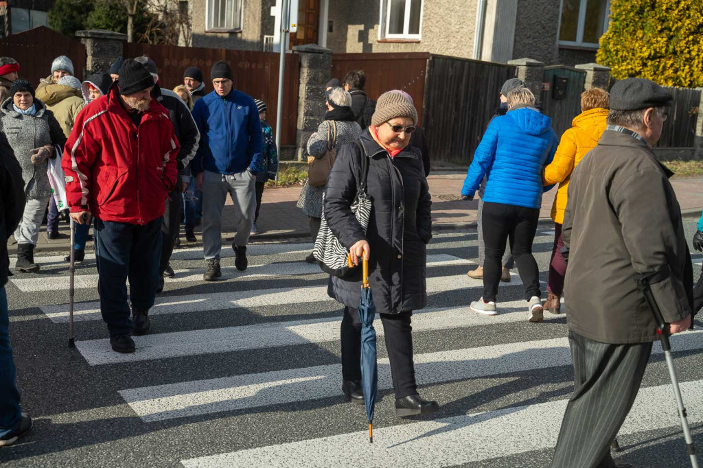 Kolejny protest mieszkańców Lubszy. Bartłomiej, uczeń miejscowej szkoły: 