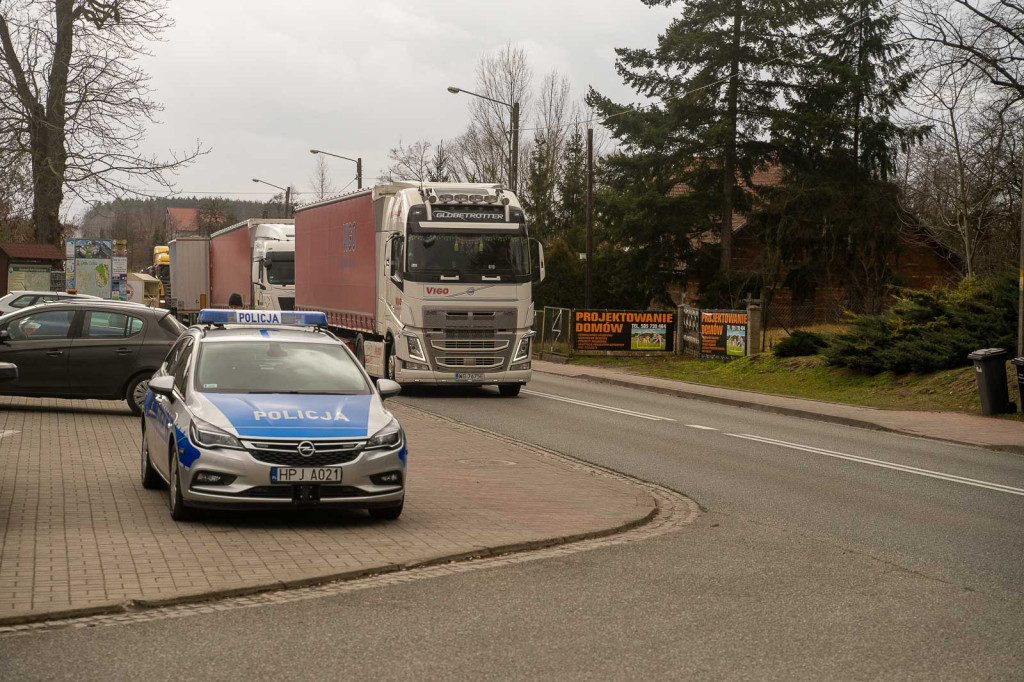 Kolejny protest mieszkańców Lubszy. Bartłomiej, uczeń miejscowej szkoły: 