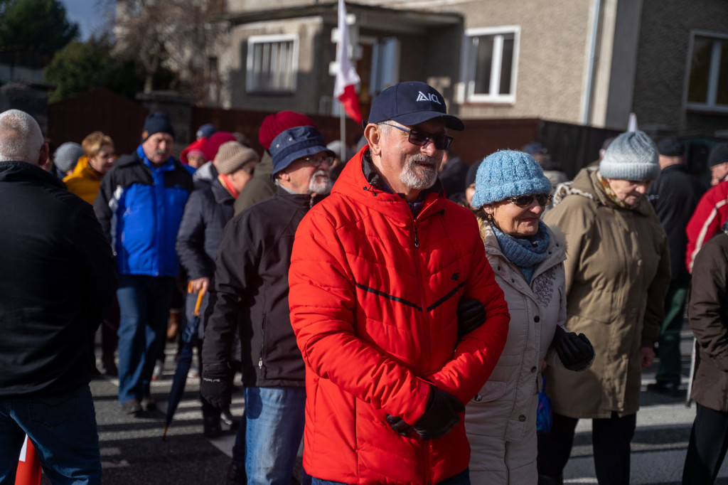 Kolejny protest mieszkańców Lubszy. Bartłomiej, uczeń miejscowej szkoły: 