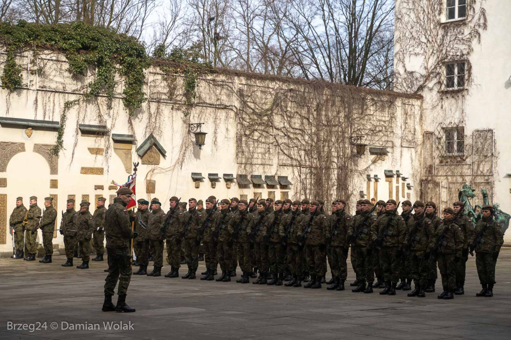 Przysięga Wojsk Obrony Terytorialnej w Brzegu [zdjęcia]