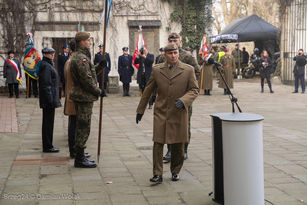 Przysięga Wojsk Obrony Terytorialnej w Brzegu [zdjęcia]