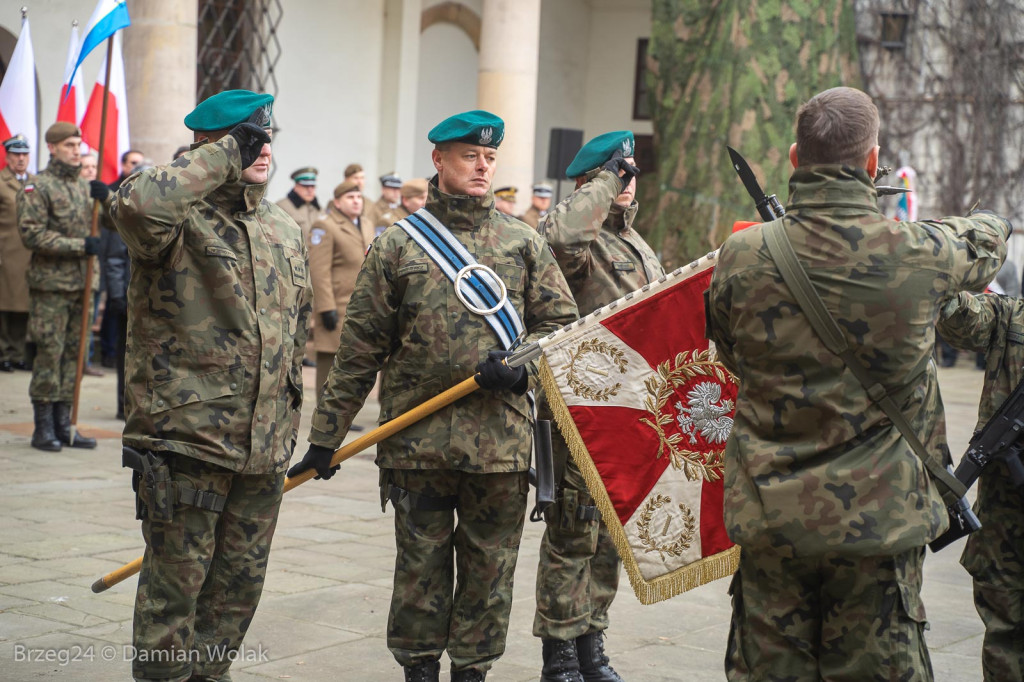 Przysięga Wojsk Obrony Terytorialnej w Brzegu [zdjęcia]
