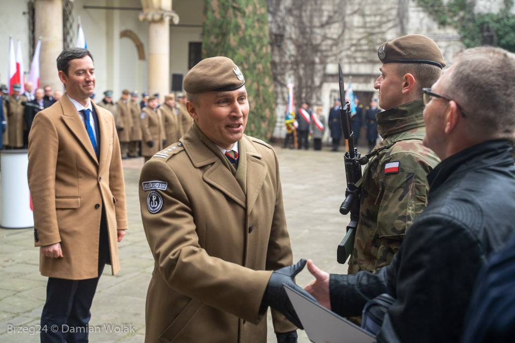 Przysięga Wojsk Obrony Terytorialnej w Brzegu [zdjęcia]