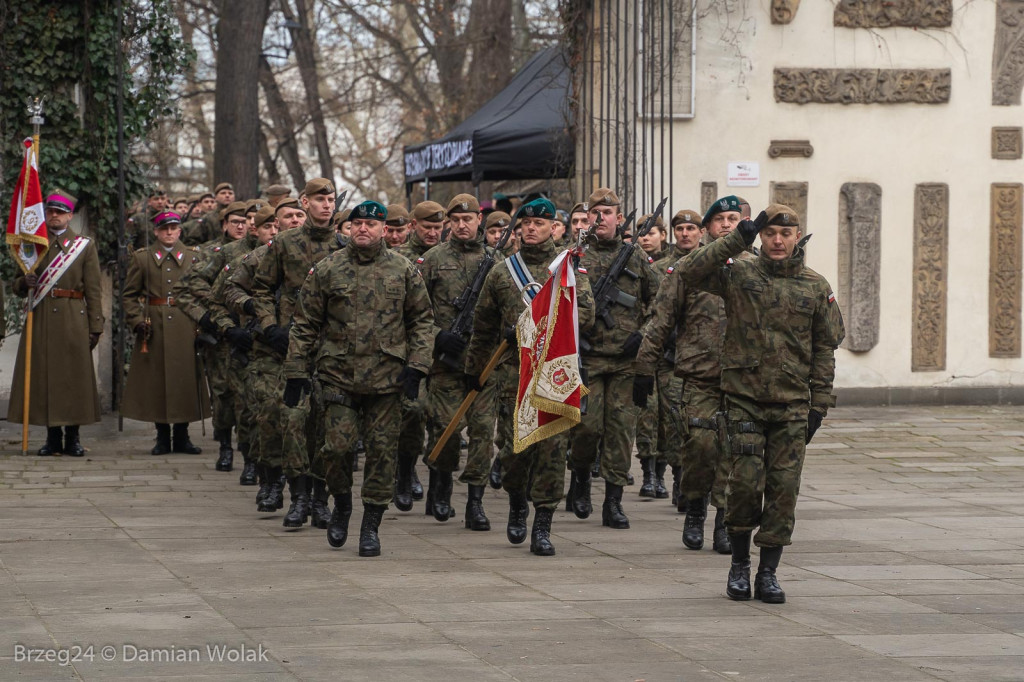 Przysięga Wojsk Obrony Terytorialnej w Brzegu [zdjęcia]