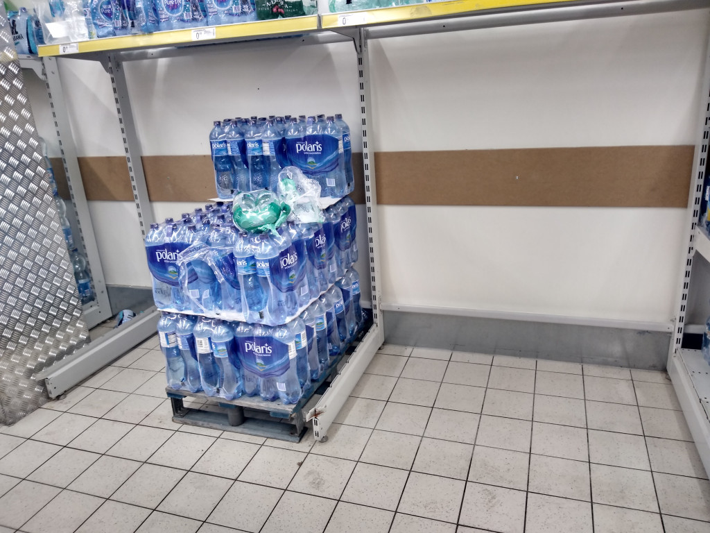 Koronawirus - szał zakupowy i panika w brzeskich sklepach, marketach i aptekach