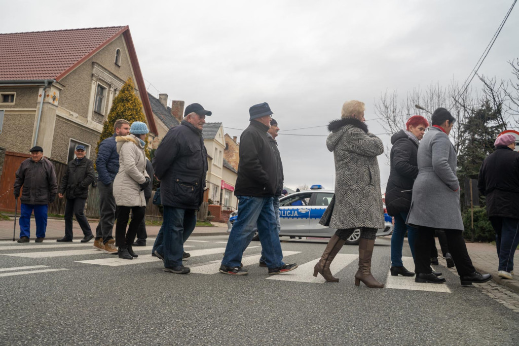Kolejny protest mieszkańców Lubszy
