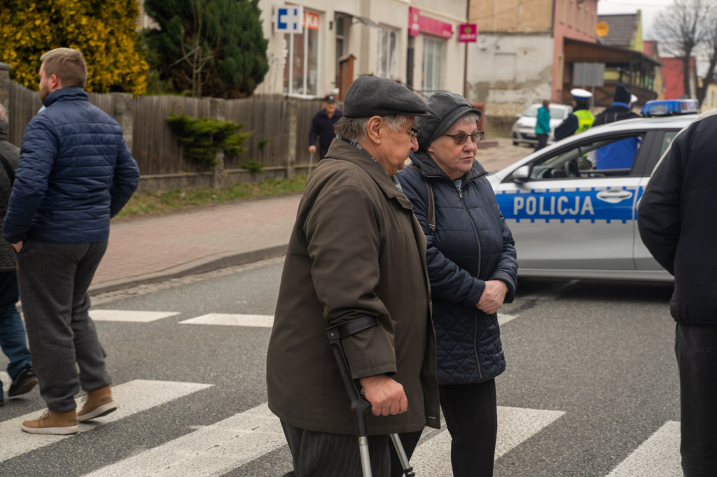Kolejny protest mieszkańców Lubszy