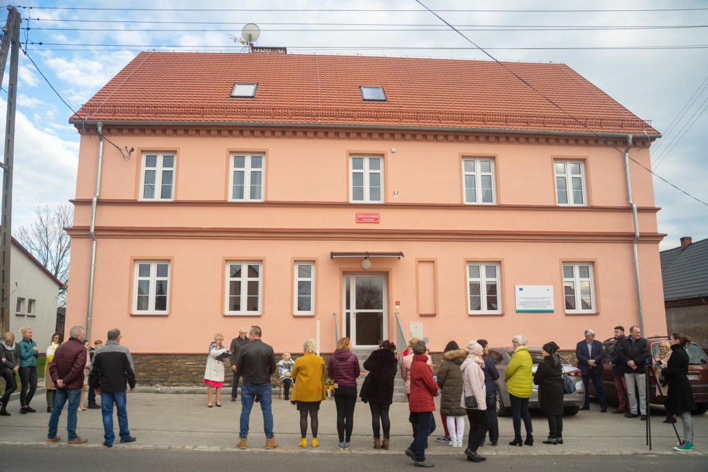 Zmodernizowana świetlica w Wierzbniku oddana do użytku