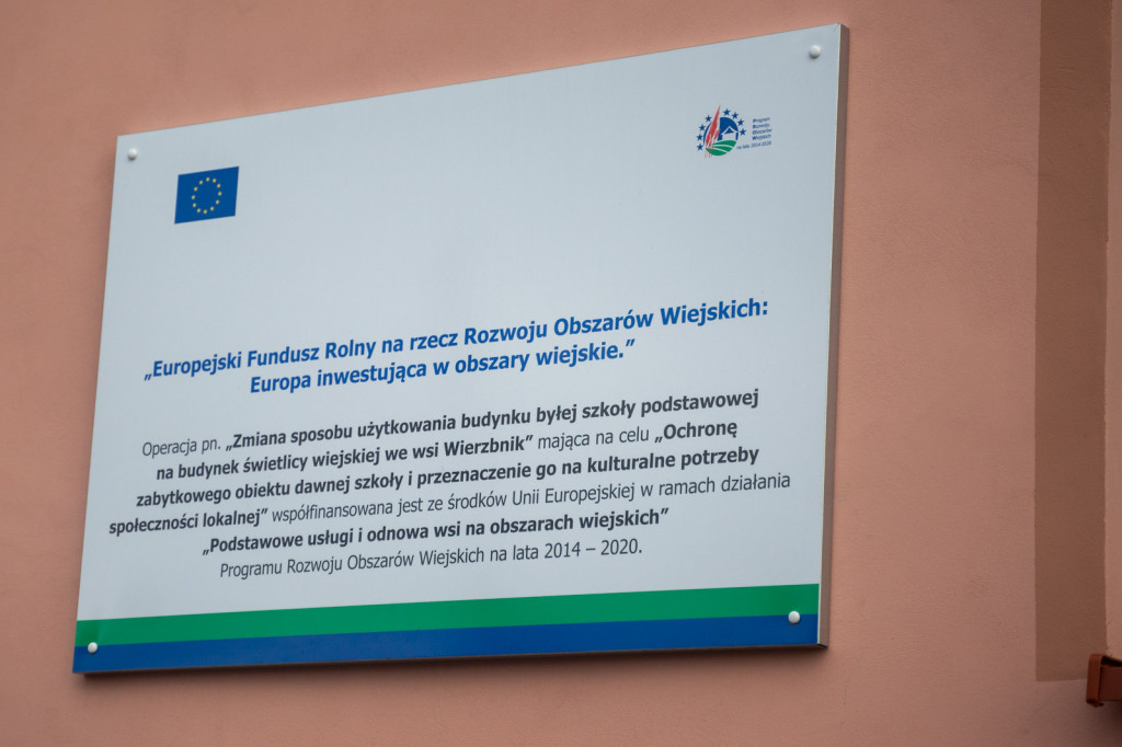 Zmodernizowana świetlica w Wierzbniku oddana do użytku