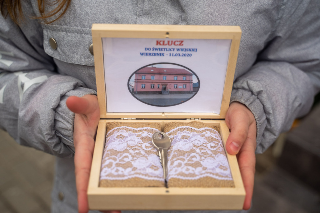 Zmodernizowana świetlica w Wierzbniku oddana do użytku