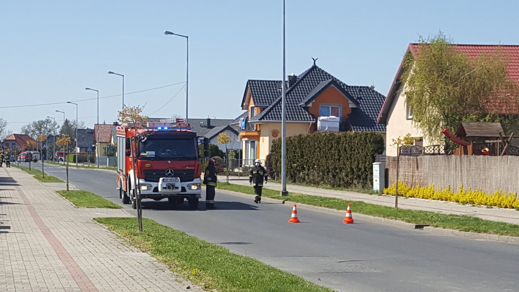 Na osiedlu mieszkaniowym w Grodkowie rozszczelnił się gazociąg. Ewakuowano ok. 100 osób