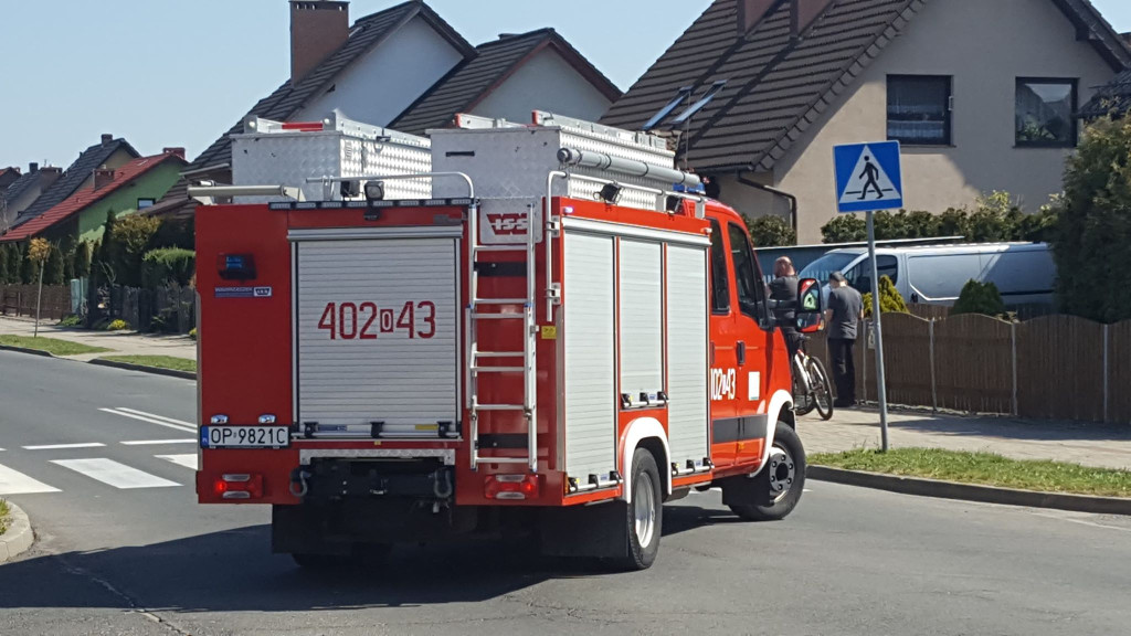 Na osiedlu mieszkaniowym w Grodkowie rozszczelnił się gazociąg. Ewakuowano ok. 100 osób