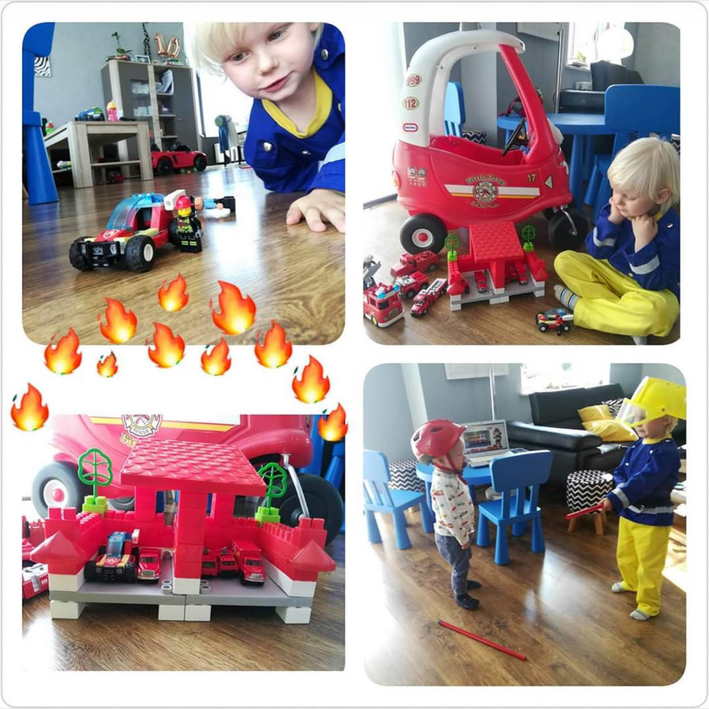 Publiczne Przedszkole nr 2 złożyło życzenia strażakom z okazji ich święta