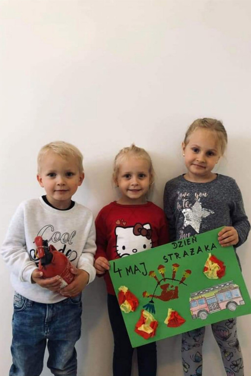 Publiczne Przedszkole nr 2 złożyło życzenia strażakom z okazji ich święta