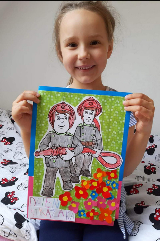 Publiczne Przedszkole nr 2 złożyło życzenia strażakom z okazji ich święta