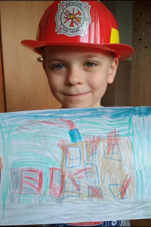 Publiczne Przedszkole nr 2 złożyło życzenia strażakom z okazji ich święta