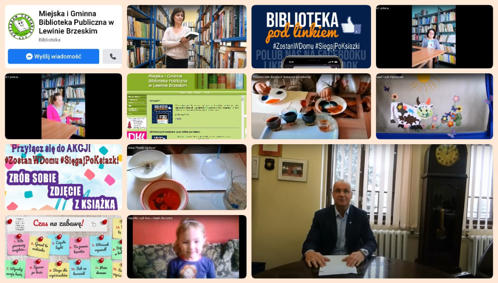 Biblioteka pod Ratuszem na łączach internetowych