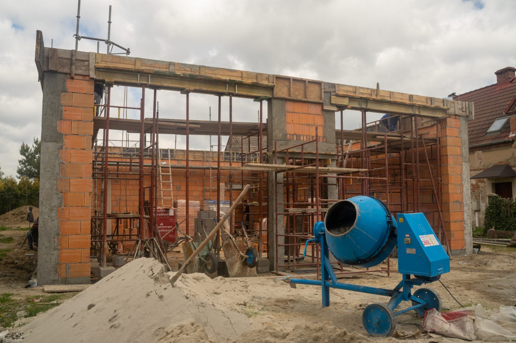 Rozpoczęto budowę nowej remizy OSP w Czepielowicach