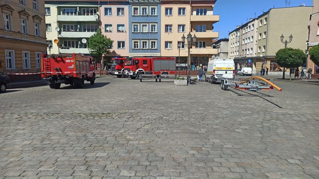 Brzeg: Ponowny wyciek gazu w Rynku. Ewakuowano 15 osób.