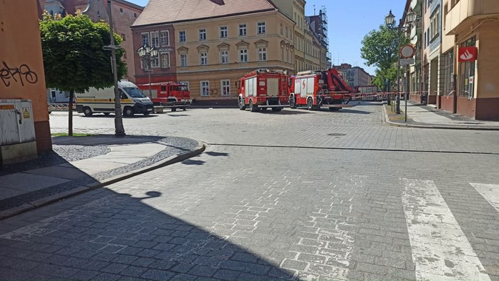 Brzeg: Ponowny wyciek gazu w Rynku. Ewakuowano 15 osób.