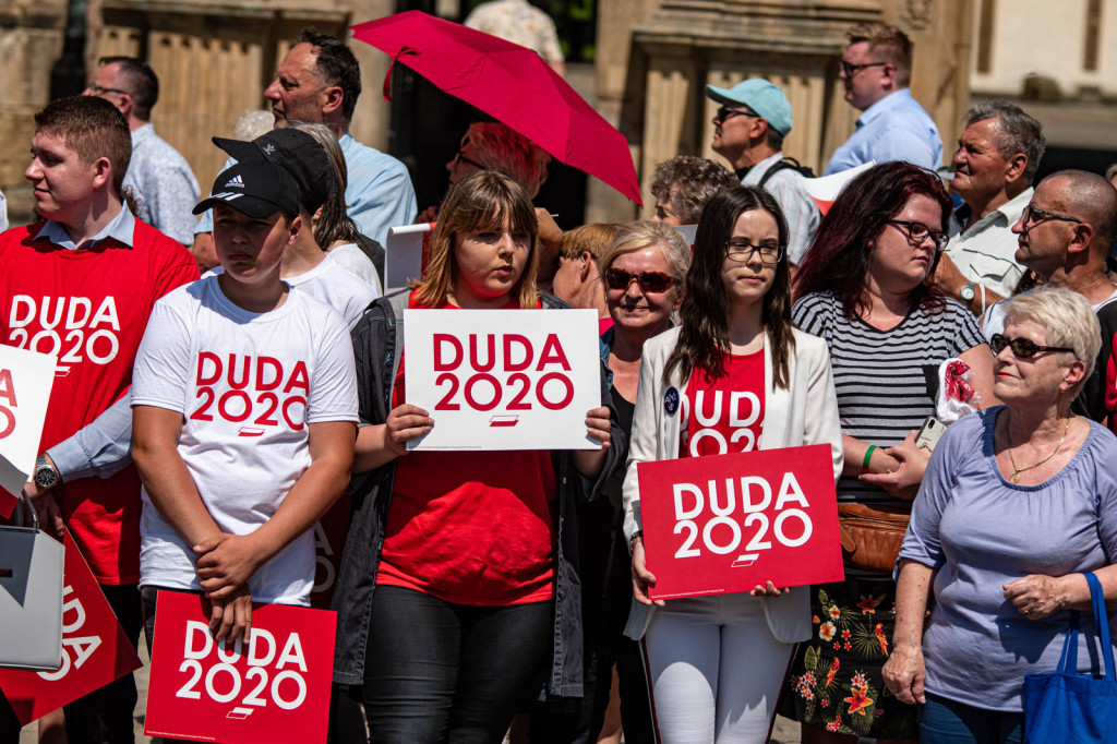 Prezydent Andrzej Duda w Brzegu: mówił o pięknych dziejach miasta, Wydarzeniach Brzeskich z 1966 roku oraz o LGBT [fotorelacja]