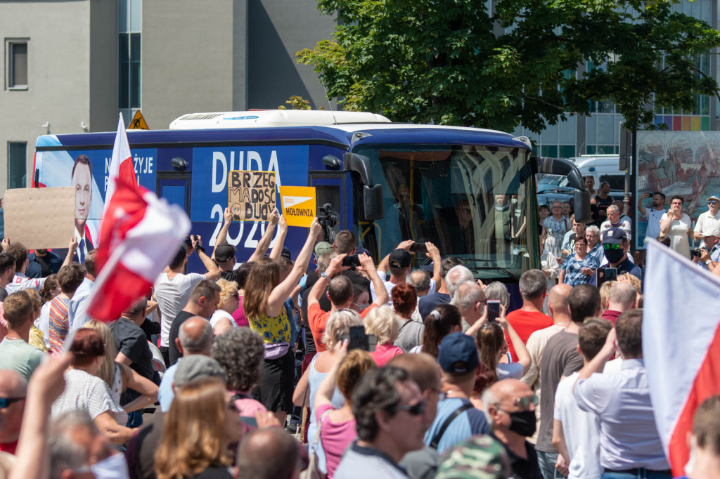 Prezydent Andrzej Duda w Brzegu: mówił o pięknych dziejach miasta, Wydarzeniach Brzeskich z 1966 roku oraz o LGBT [fotorelacja]