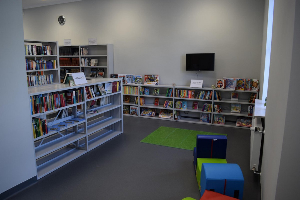 Filia GBP Skarbimierz w Żłobiźnie otwarta po remoncie