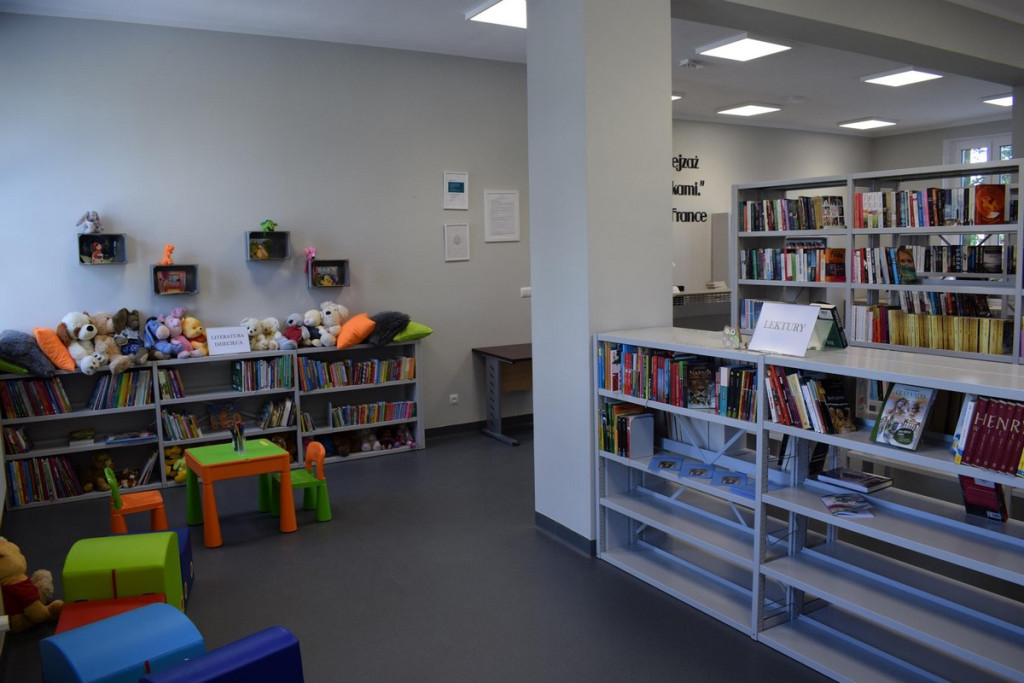 Filia GBP Skarbimierz w Żłobiźnie otwarta po remoncie