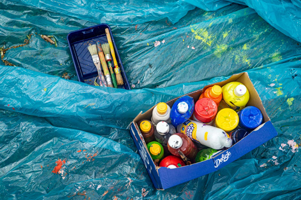 Początek wakacji. Przy OKiR w Grodkowie powstały kolejne murale