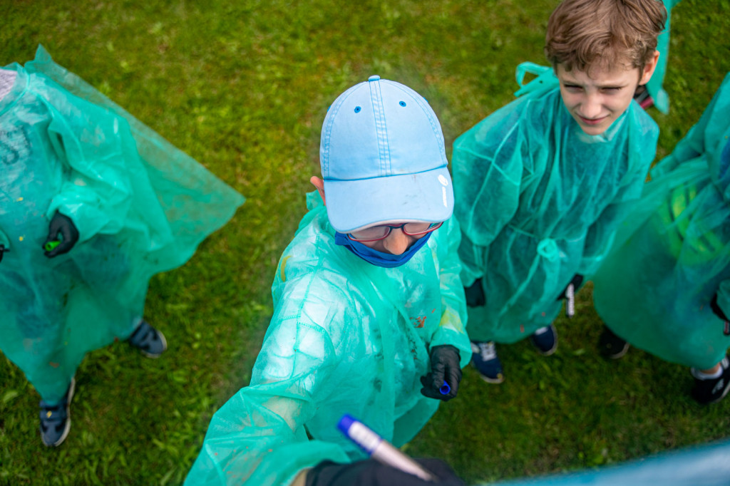 Początek wakacji. Przy OKiR w Grodkowie powstały kolejne murale
