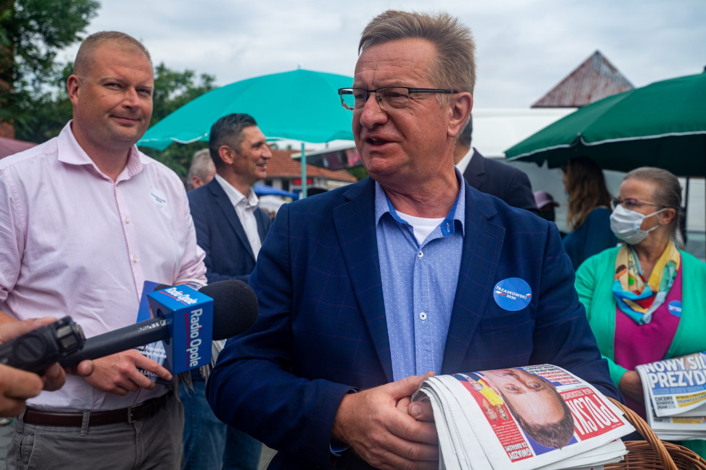 Kampania prawie na finiszu. Opolscy posłowie Koalicji Obywatelskiej w Grodkowie