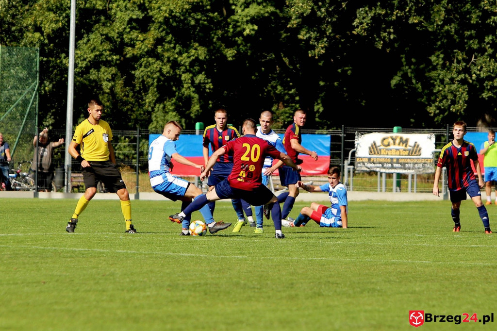 4. liga: LZS Skorogoszcz znów prowadził do przerwy i ponownie stracił punkty [GALERIA]