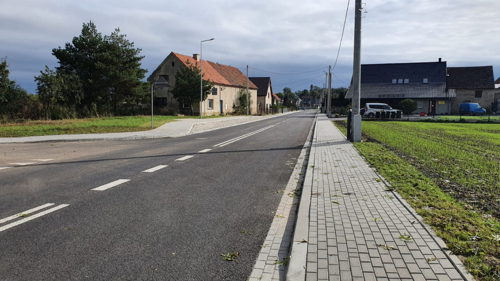 Droga wojewódzka w Janowie już gotowa