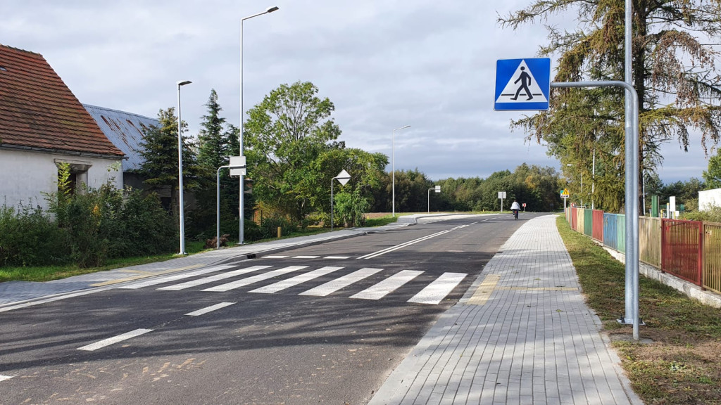 Droga wojewódzka w Janowie już gotowa