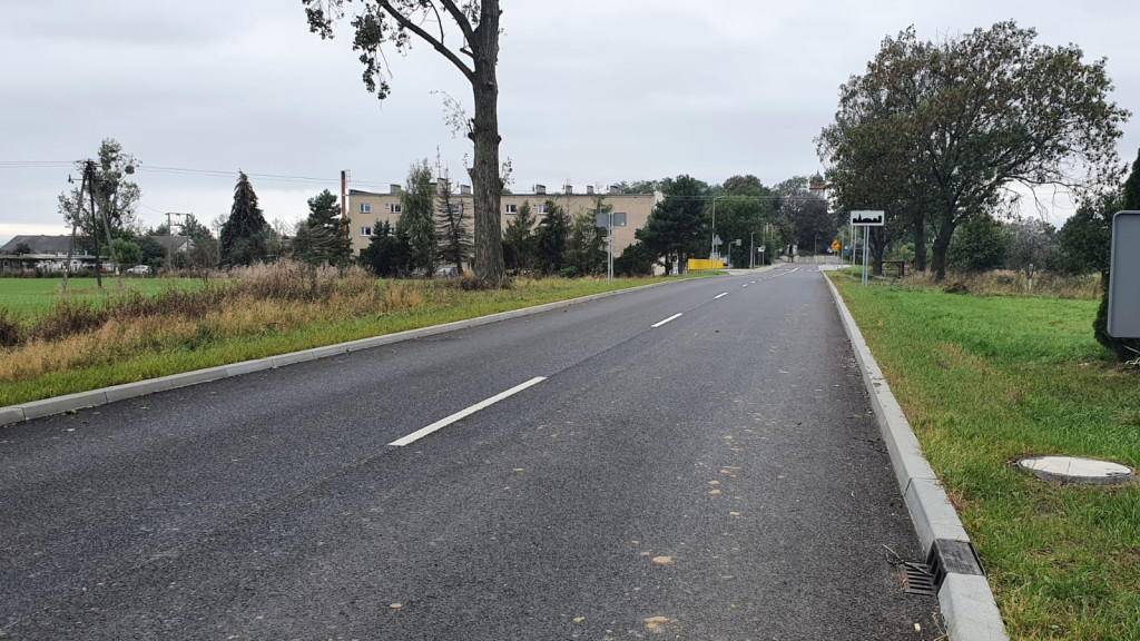 Droga wojewódzka w Janowie już gotowa