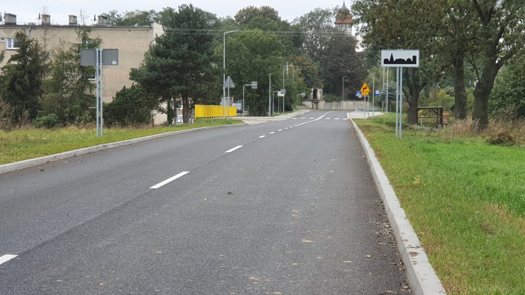 Droga wojewódzka w Janowie już gotowa
