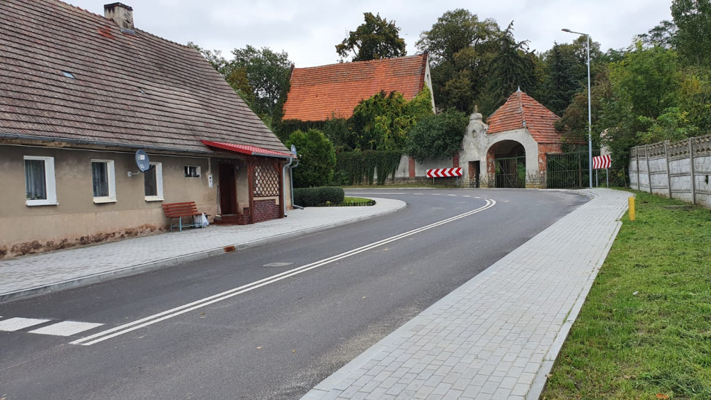 Droga wojewódzka w Janowie już gotowa