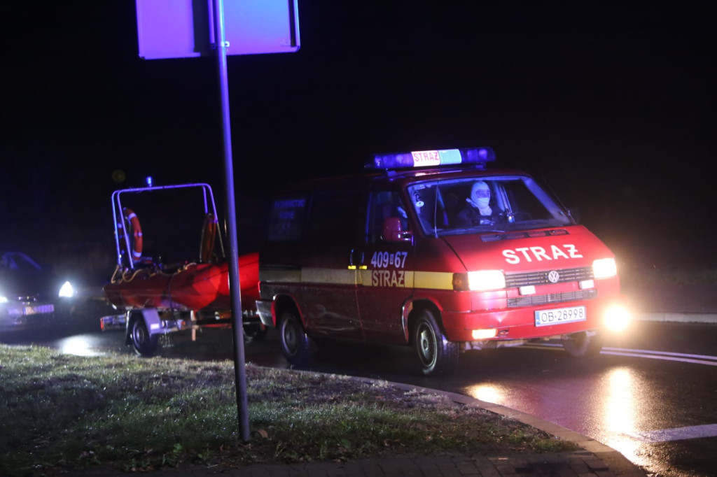 Kierowca zatopionej toyoty chciał 