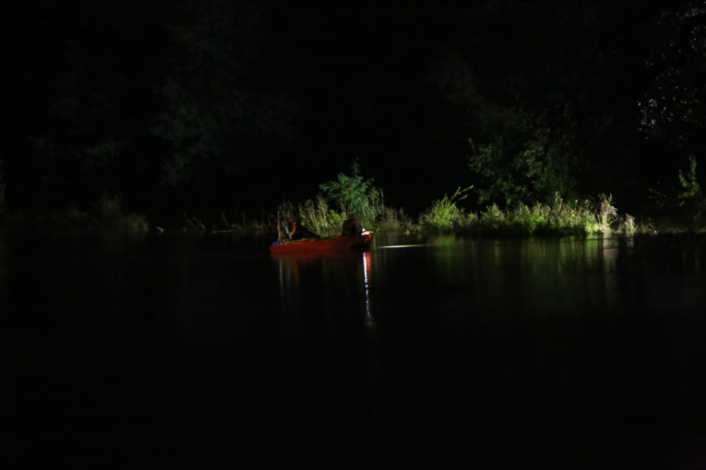 Kierowca zatopionej toyoty chciał 